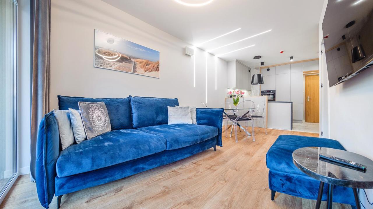 Blue Premium Pool Sauna Fitness Free Kołobrzeg Esterno foto